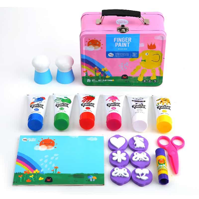 Children s Finger Paint Kit JarMelo 1598156484 | Trio Kids | March, 2023