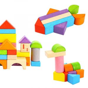 135pcs Blocks- Rubber Wood Tooky Toy