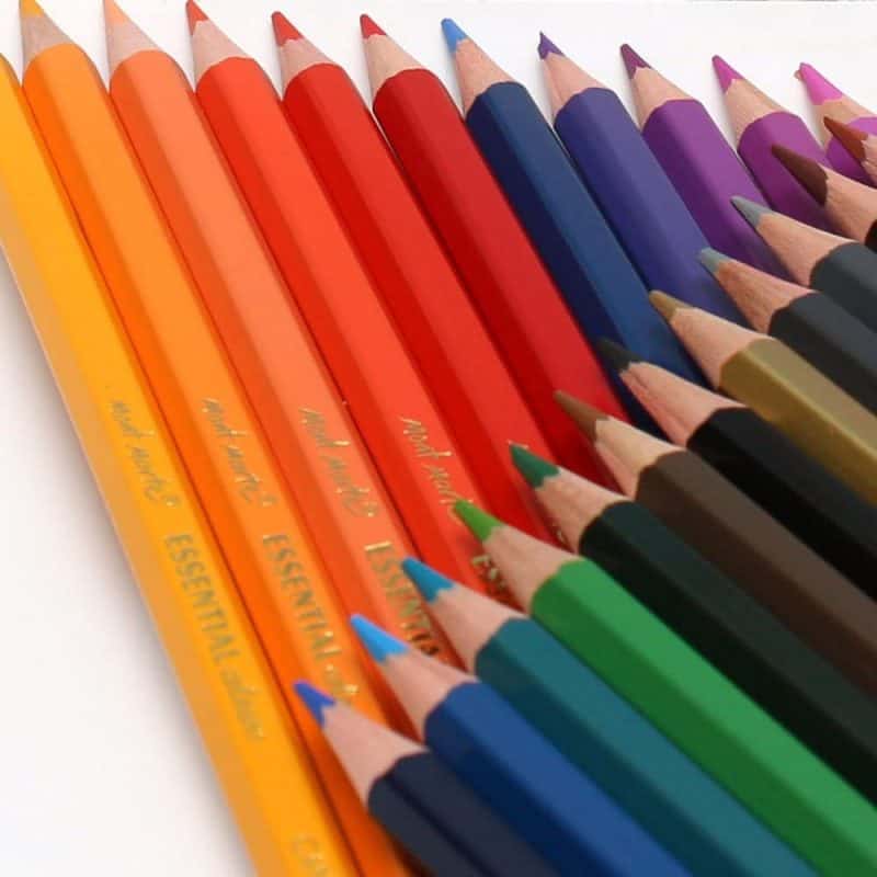 Mont Marte Colour Pencils Essential Colours January 2022
