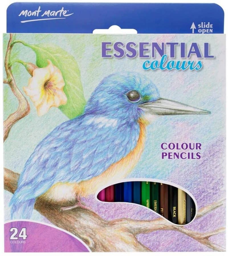 Mont Marte Colour Pencils Essential Colours January 2022
