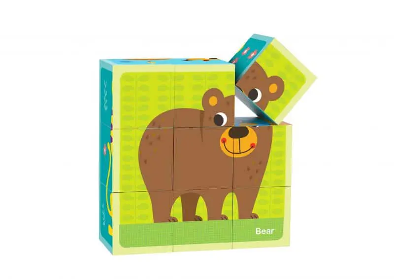 Animal Block Puzzle Tooky Toy