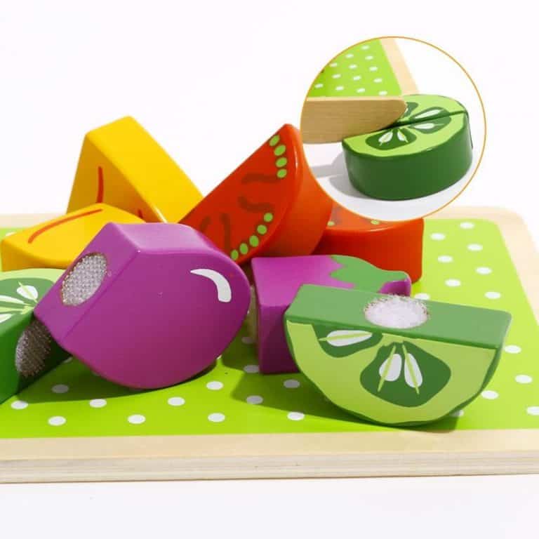 cut up fruit and vegetables toy