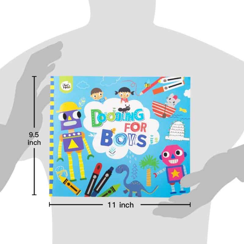 Doodling Book For Boys and Girls JarMelo