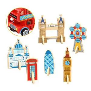 London Bus Tooky Toy