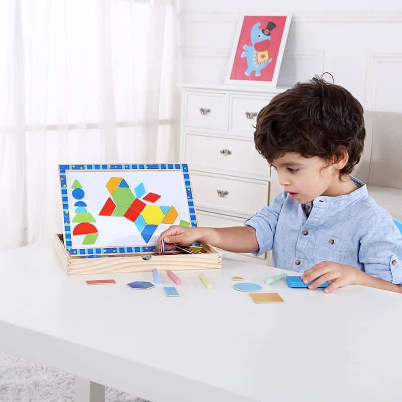 Magnetic Puzzle - Shapes Tooky Toy