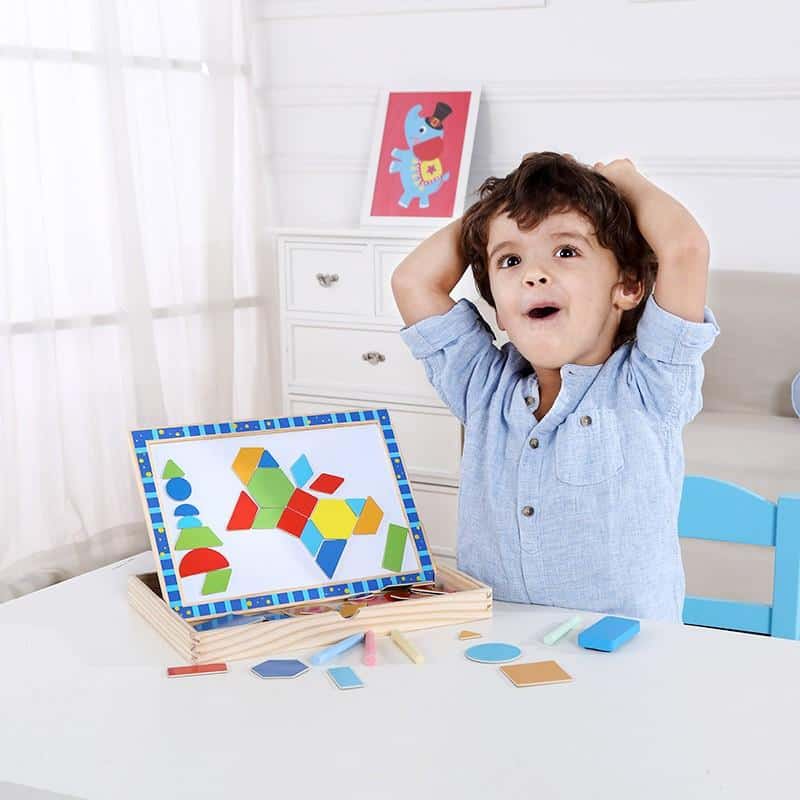 Magnetic Puzzle - Shapes Tooky Toy