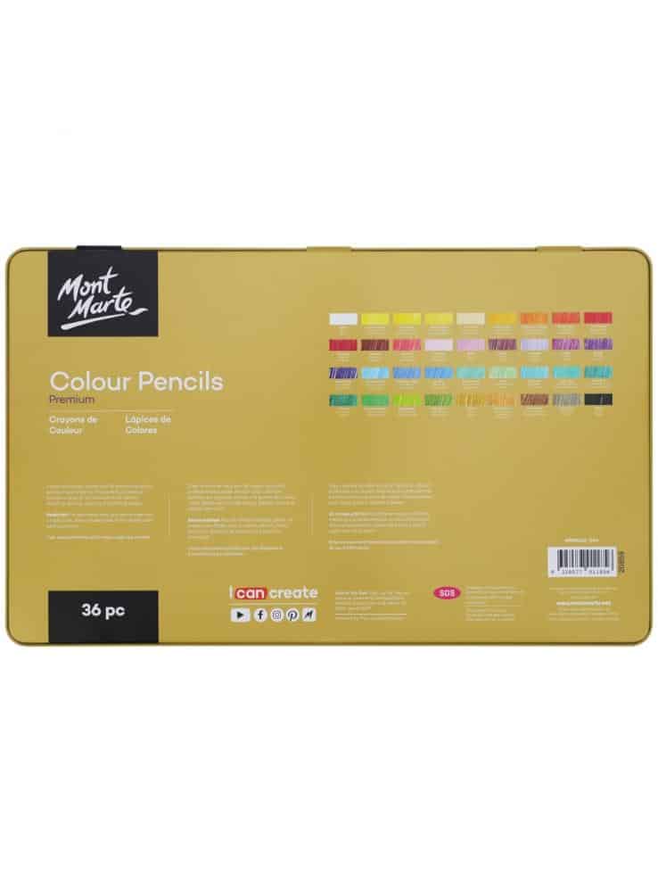 Mont Marte Premium Colour Pencils Tin 36 pc MPN0112 V06 B Mont-Marte-Premium-Colour-Pencils-Tin-36-pc-MPN0112-V06-B | Trio Kids | April, 2023 Mont-Marte-Premium-Colour-Pencils-Tin-36-pc-MPN0112-V06-B