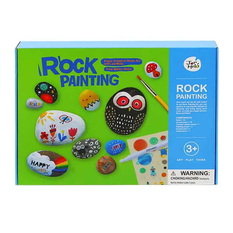 Rock Painting JarMelo