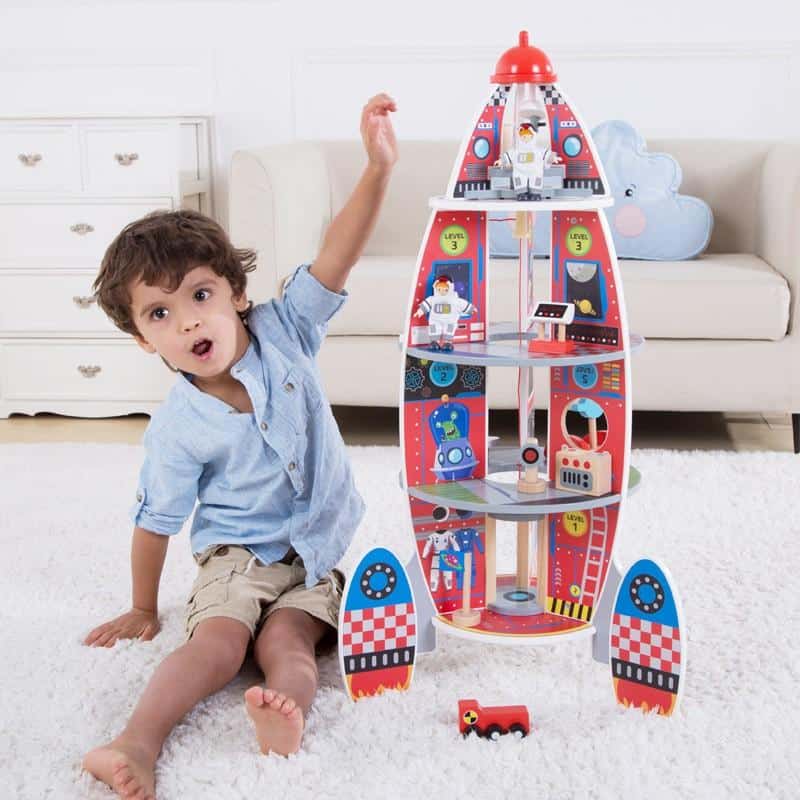 Rocket Ship Tooky Toy