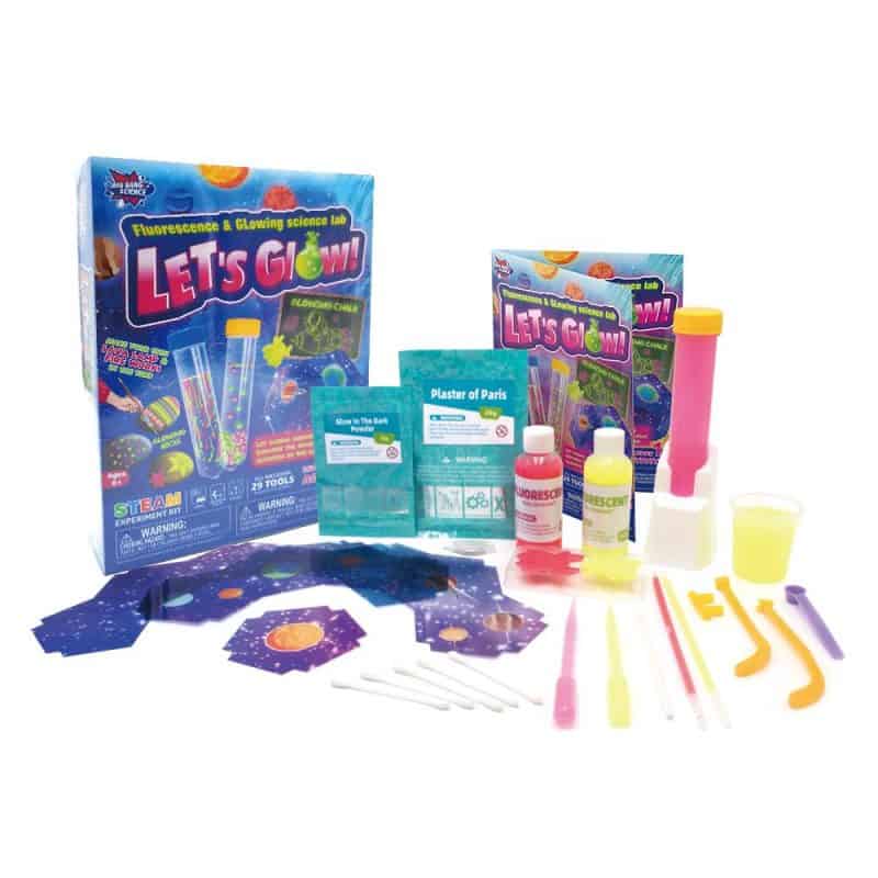 Let's Glow Fluorescent Science DIY Kit May 2022