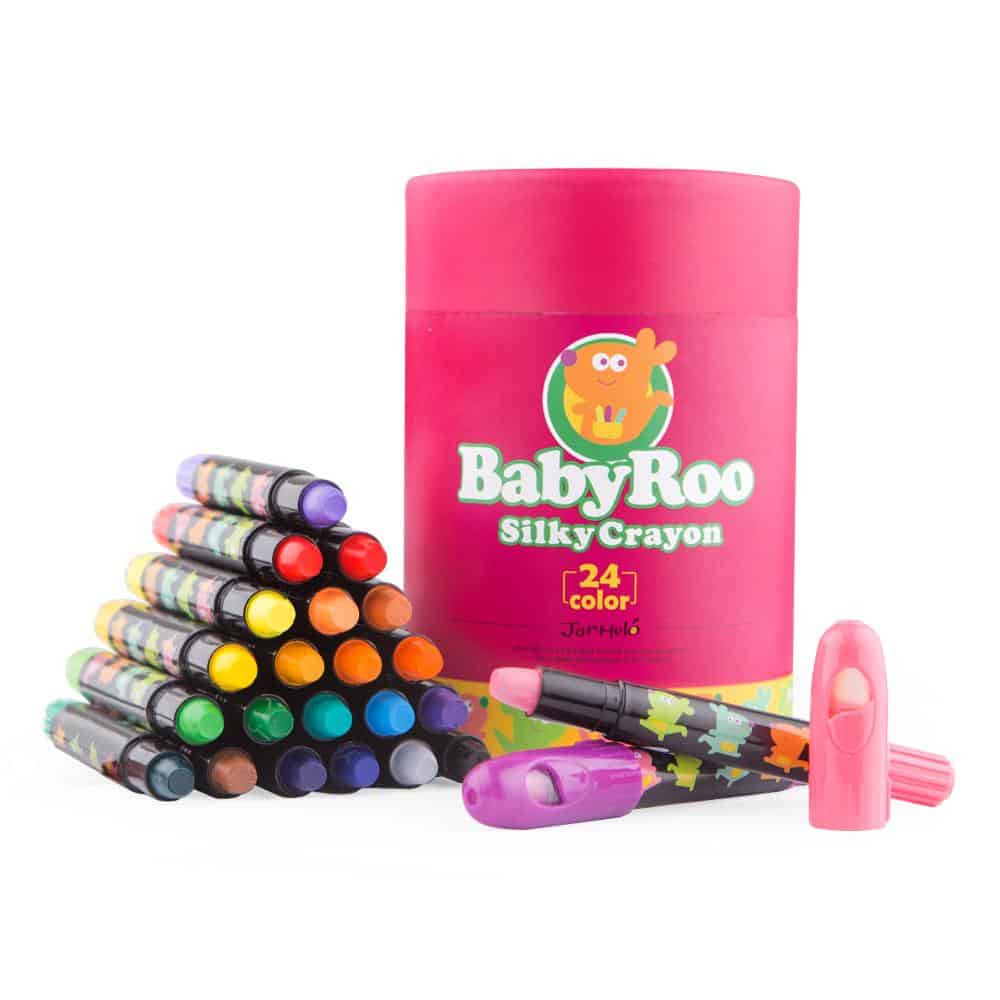 Silky Crayon Baby Roo JarMelo