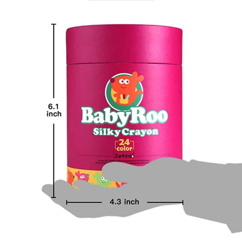 Silky Crayon Baby Roo JarMelo