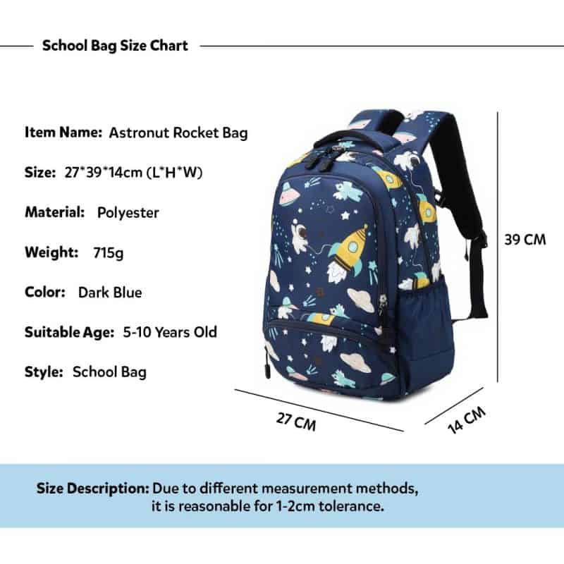 UFO Kids School Backpack Trio Kids Singapore
