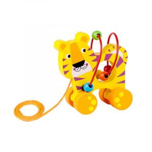 Beads Pull Along Tiger Tooky Toy 1598155445 | Trio Kids | June, 2026