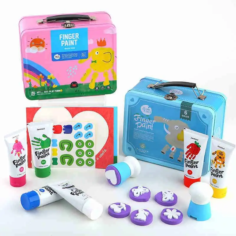 Children s Finger Paint Kit JarMelo 1598156479 | Trio Kids | February, 2024