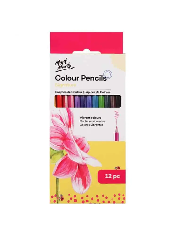 Mont Marte Signature Colour Pencils 12pc MPN0094 v05 F 1 | Trio Kids | June, 2023
