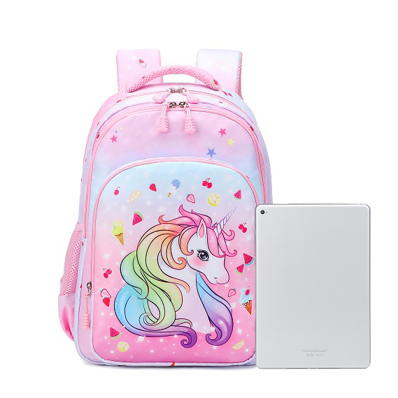 Colorful Unicorn School Backpack May 2022