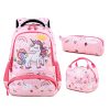 Light Pink Unicorn School Backpack