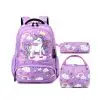 Purple Unicorn School Backpack