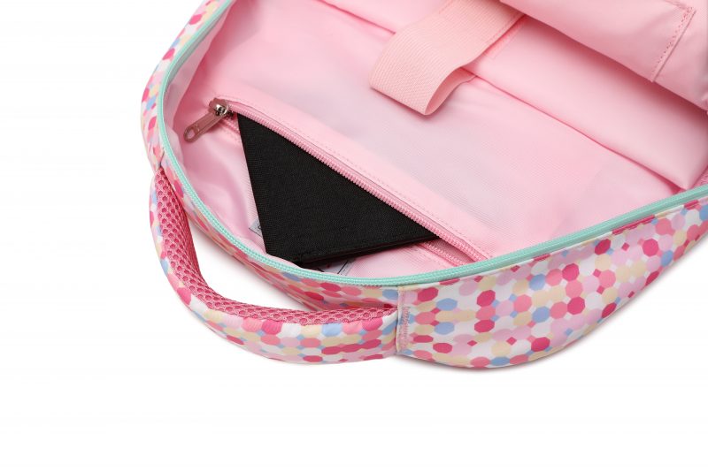 Pink Dot Unicorn School Backpack May 2022